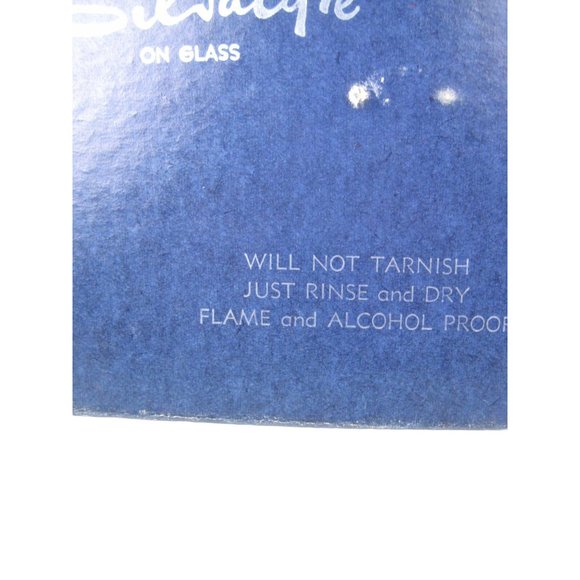 Vintage Silvalyte Trefoil Leaf Candy Dish Glass Silverplate Mid Century 1960 - Picture 3 of 10